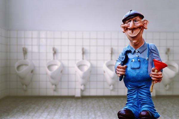 Saubere und funktionierende Toiletten